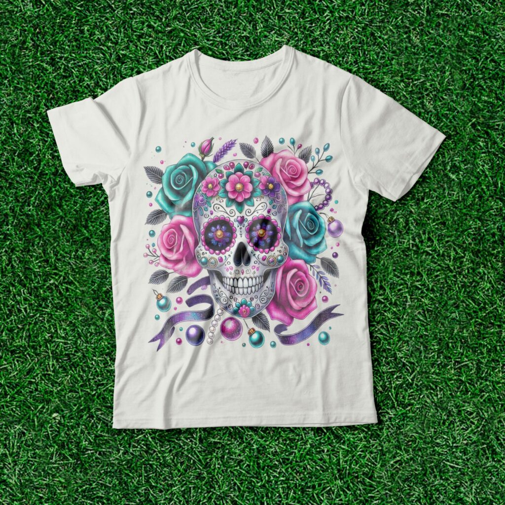 day of the dead t-shirt